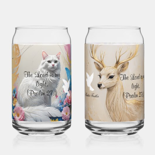 The Lord is my light. (Psalm 27:1) (Recto)