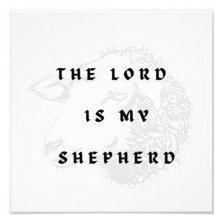 The Lord Is My Shepherd Foto Afdruk