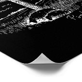 The Lord Is My Shepherd Psalm 23 Cross Meadow Poster (Hoek)