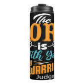 The Lord Is With You Mighty Warrior Thermosbeker (Voorkant)