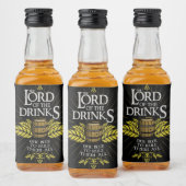 The Lord of the Drinks Beer Likeurfles Etiket (Flessen)