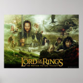 THE LORD OF THE RINGS Movie Poster Art (Devant)