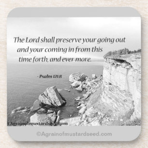 The Lord shall preserve your going out Drankjes Onderzetter