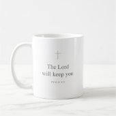 The Lord Will Keep You – Psalm 121 Mug (Gauche)