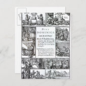 The Lord's Day, 1639 Briefkaart (Voorkant / Achterkant)