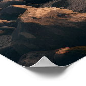 The Lords Face op Rocky Mountain Poster (Hoek)