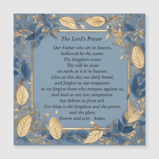 The Lord's Prayer (Voorkant)