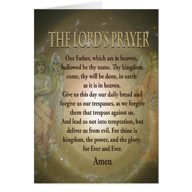 The Lord's Prayer (Voorkant)