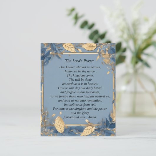 The Lord's Prayer (Staand voorkant)