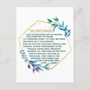 The Lord's Prayer Briefkaart