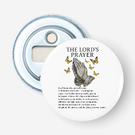 The Lord's Prayer Button Flesopener