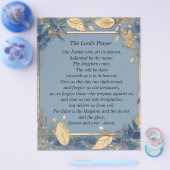 The Lord's Prayer Flyer (Enkel)