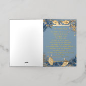 The Lord's Prayer Folie Wenskaart (Buiten Laag)