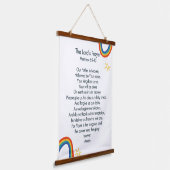 The Lord's Prayer Hangend Wandkleed (Gebogen)