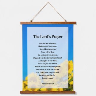 The Lord's Prayer Hangend Wandkleed