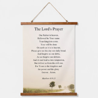 The Lord's Prayer Hangend Wandkleed