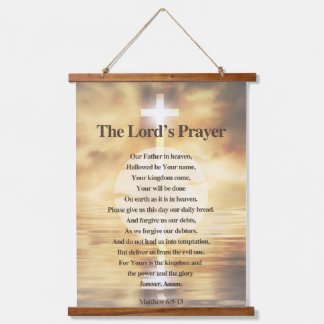 The Lord's Prayer Hangend Wandkleed