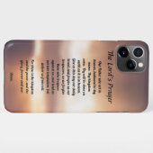 The Lord's Prayer iPhone Case Hoesje (Achterkant horizontaal)