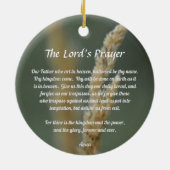 The Lord's Prayer Keramisch Ornament (Achterkant)