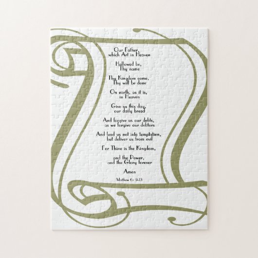 The Lords Prayer Legpuzzel (Verticaal)