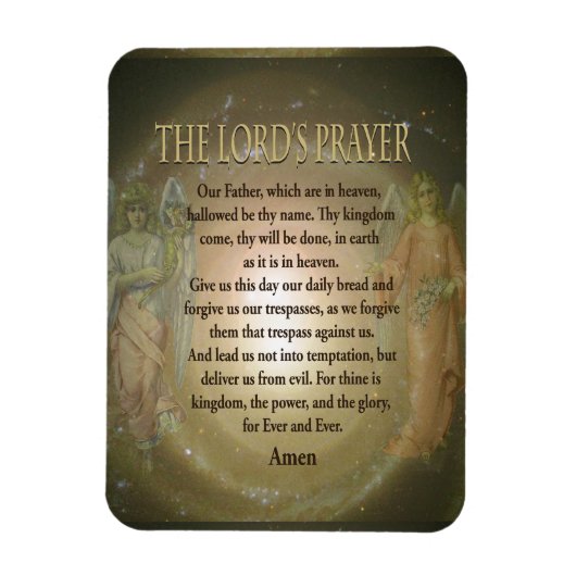 The Lord's Prayer Magneet (Verticaal)