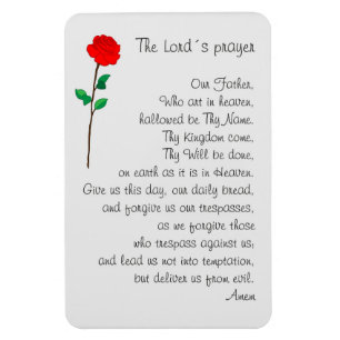 The Lords Prayer Magneet