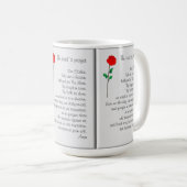 THE LORD'S PRAYER MUG (Devant droit)