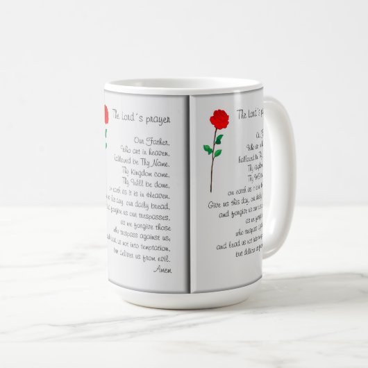 THE LORD'S PRAYER MUG (Devant droit)