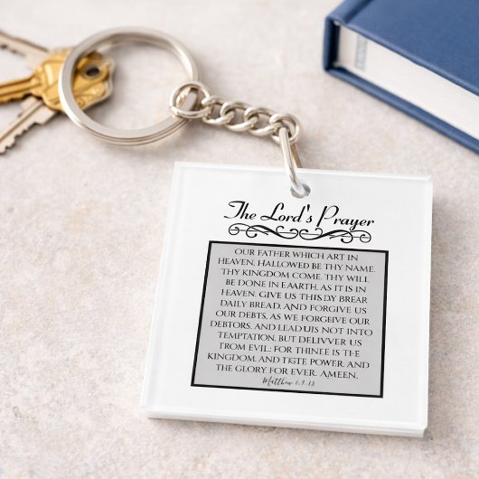 The Lord's Prayer | Onze vader Sleutelhanger