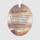 The Lord's Prayer Ornament (voorkant)