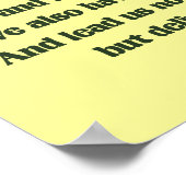 The Lords Prayer Poster (Hoek)