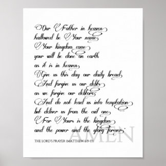 The Lord's Prayer Print