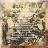 The Lords Prayer Raamsticker (Vel 2)