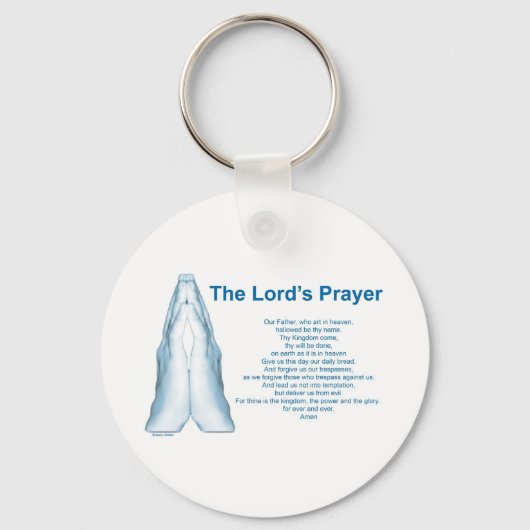 The Lords Prayer Sleutelhanger (Voorkant)