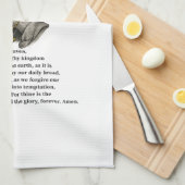 The Lord's Prayer Theedoek (Quarter Fold)