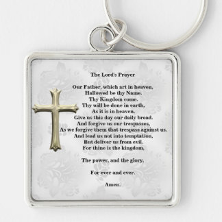 The Lord's Prayer (wit) Sleutelhanger