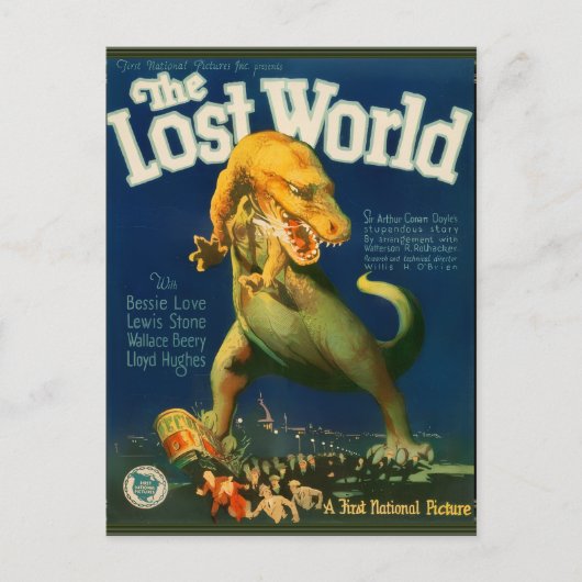 The Lost World Postcard Briefkaart (Voorkant)