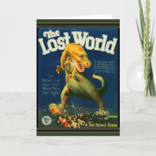 The Lost World Wenskaart Kaart