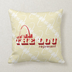 The Lou St. Louis Vertegenwoordigt Kussen