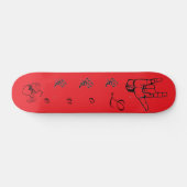 The Love Board Skateboard (Horizontaal)