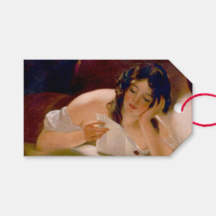 The Love Letter (door Thomas Sully) Cadeaulabel
