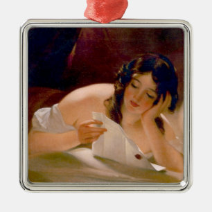 The Love Letter (door Thomas Sully) Metalen Ornament
