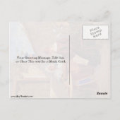 The Love Letter van Carl Spitzweg Briefkaart (Achterkant)