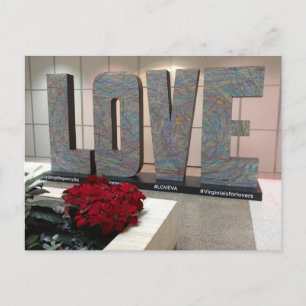 The Love Sign Regency Square Richmond Virginia Briefkaart