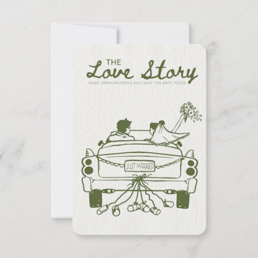 💍the love story invitation (Devant)