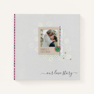 The Love Story Photo Scrapbook Notitieboek