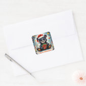 The Love Vierkante Sticker (Envelop)