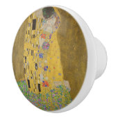 The Lovers Kissingembrace by Gustav Klimt Keramische Knop (Rechts)