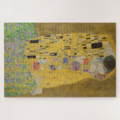 The Lovers Kissingembrace by Gustav Klimt Legpuzzel (Horizontaal)