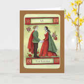 "The Lovers" tarotkaart Kaart (Gele Bloem)